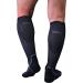 JOBST Sport Knee High Compression Socks 15-20 mmHg - Black/Cool Black - X-Large - Buy Online on GoSupps.com