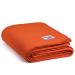 Woolly Mammoth Merino Wool Blanket - Large 66" x 90", 4LBS Camp Blanket | Throw for The Cabin, Cold Weather, Emergency, Dog Camping Gear, Hiking, Survival, Army, Outside, Outdoors  Orange