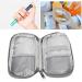 Portable Insulin Cooler Bag Diabetic Supplies Organizer - Marble Green - Buy Online on GoSupps.com