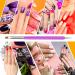 Glarks B7000 Jewelry Adhesive Glue with Rhinestone Gems Kit 2600Pcs Ink Blue Rhinestones with Gems Adhesive Flat Back Gems Crystal Rhinestones with 6Pcs Dotting Tools for Craft Nail Art Dark Purple - Buy Online on GoSupps.com