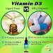 Vegan Vitamin D3 K2 Liquid Drops | 5000 IU | Boost Energy & Immune System | Non-GMO | 1 fl oz - Buy Online on GoSupps.com
