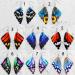 Feylie Butterfly Wing Drop Earrings | Stylish Leather Pendant Earrings for Women & Girls | Perfect Party Gift - Buy Online on GoSupps.com