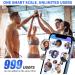 YOUNGDO Smart BMI Scale - Digital Bathroom Scales for Body Weight & Composition - Health Analyzer with Unlimited Users - Blue - Buy Online on GoSupps.com