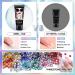 Morovan Poly Gel Starter Set - 20 Color Glitter Clear Poly Gel Nails with UV Lamp Base & Top Coat Slip Solution - Perfect for Women's Nail Art - Buy Online on GoSupps.com