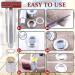 Hilitchi 160 Sets 1/2 Inch Grommets Eyelets Grommet Kit with Punch Hole Tool Installation Tool for Tarpaulin  Fabric  Curtains and Craft Making  Tarpaulin Repair (Assorted Color) - Buy Online on GoSupps.com