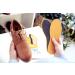 Kaps Leather Carbon Shoe Insoles 6 Pair Pack - Men and Women - Size 44 EUR / 11 US - Activated Carbon Underlayer - Replacement Inserts - Buy Online on GoSupps.com