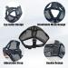 Short Snout Dog Muzzle French Bulldog Muzzle Frenchie Muzzle Short Billed Dogs Muzzle Anti Bitting Chewing Barking with Adjustable Breathe Mesh Overhead Strap for Flat Faced Dog - Buy Online on GoSupps.com