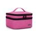 LUXJA Nail Polish Carrying Case - Pink | Holds 20 Bottles (15ml) | Portable Organizer Bag for Manicure Set - Buy Online on GoSupps.com