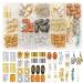 215 PCS Hair Jewelry for Braids Women Hair Charms Rings Beads Cuffs Loc Dreadlock Accessories Hair Pendants Decoration Clips Braid Decor Accessories Multicolor