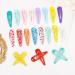 80Pcs 2 Inch Snap Hair Clips - Non-Slip Metal Barrettes in Solid Candy Colors for Girls, Women, Kids, Teens - Buy Online on GoSupps.com