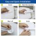 Baby Proof Toilet Seat Lock - Easy 3M Adhesive Installation | Child Safety Lock for Most Toilets - White (1 Pack) - Buy Online on GoSupps.com