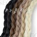 SEGO Long Braided Ponytail Extension With Elastic Hair Tie 150G Synthetic Hairpiece Straight Wrap Around Ponytail Hair Extensions - 32 Inch Black 32 Inch #1B Black - Buy Online on GoSupps.com