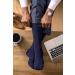 IOMI 6 Pair Mens Bamboo Diabetic Socks - Navy Blue Crew Non Binding Seamless Socks 7-12 - Buy Online on GoSupps.com