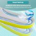 Memory Foam Shoe Insoles | Prevent Foot Odor, Shock Absorption, Soft Comfort | Men Women | US 5-8 & US 6-7.5 | Relieve Foot Pain - Buy Online on GoSupps.com