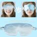 100% Mulberry Silk Sleep Mask - Adjustable Eye Mask for Travel & Home | Luxury Sleep Aid for Men & Women - Blue - Buy Online on GoSupps.com