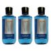 Bath and Body Works Ocean Signature Collection 2 in 1 Hair Shampoo Body Wash for Men 10 Fl Oz - Pack of 3 - Buy Online on GoSupps.com