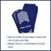 McKesson Slipper Socks Non-Slip Grip Royal Blue Bariatric Adult Shoe 10.5-11.5 Extra Wide - 1 Pair - Buy Online on GoSupps.com
