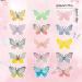 72Pcs Edible Butterflies for Cake Decorating Edible Butterfly Cupcake Toppers Wafer Paper Butterflies for Cakes Colorful Butterfly Cake Topper Small Cake Butterfly Decorations for Birthday Cakes Decor - Buy Online on GoSupps.com