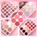 Face Makeup Palette 6 Color Highlighters - 24 Colors Eyeshadow Palette | for Women and Girls Dating Party Daily Stage Photography - Buy Online on GoSupps.com