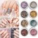Holographic Reflective Glitter Gel 8 Colors Sparkly Shiny Flashing UV LED Nail Polish Set Glitter Gel Nail Polish Kit Sparkly Shiny Nail Gel for Nail Art DIY Home Salon Manicure - Buy Online on GoSupps.com