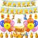 MEMOVAN Winnie Cake Topper Welcome Oh Baby Acrylic Cake Cupcake Toppers Classic The Pooh Bear Baby Shower Birthday Cake Topper Decorations for Winnie Bee Party Supplies - Buy Online on GoSupps.com