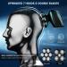 7D Head Shaver for Bald Men | Wyklaus 10-in-1 Electric Razor & Grooming Kit - Waterproof, LED Display, Anti-Pinch, Green - Buy Online on GoSupps.com