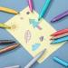 Construction Paper - A4 Size, 1000 Sheets, 10 Colors - Heavyweight Craft Paper for Kids - Bulk School Supplies - Buy Online on GoSupps.com
