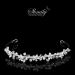 Shmily Handmade Wedding Pearl Rhinestone Tiara Headband - Bridal Jewelry Silver | DH2003 - Buy Online on GoSupps.com