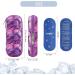 Bomkee Insulin Pen Bag | Cooling Medication Bag for On-the-Go Diabetes | Holds Insulin Pens & Glucose Meters | Includes 2 Fridge Packs - Marble Violet - Buy Online on GoSupps.com
