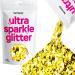 Hemway Premium Ultra Sparkle Glitter Multi Purpose Metallic Flake For Arts Crafts Nails Cosmetics Resin Festival Face Hair - Sand Gold - Super Chunky (1/8 "0.125" 3mm) 100g / 3.5oz Sand Gold Super Chunky - 100g