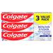 Colgate Baking Soda and Peroxide Whitening Toothpaste Brisk Mint - 120ml 3 Pack