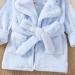Soft Flannel Jelly Baby Bathrobes for Toddlers 2-3 Years - Light Blue Winter Pajamas & Nightwear for Boys & Girls - Buy Online on GoSupps.com