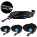 Pettec drag line 10m/15m/20m training line for dogs made of extrastarkem D860 nylon dirt and water-repellent robust long cross-country sline/dog leash towing line adjustable puppy linen long 20m black