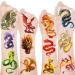300PCS+ 24Sheets Dragon Temporary Tattoos Dragon Party Favors Decorations for Kids Adults Dragon Birthday Party Supplies  Goodie Bag Fillers