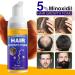 Minoxidil 5% Foam for Men and Women | Biotin Hair Regrowth Treatment | Stop Thinning and Hair Loss | 1 Month Supply - Buy Online on GoSupps.com