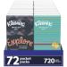 Kleenex On-the-Go Facial Tissues, Tissues Travel Size, 72 Packs (9 Displays of 8 Packs), 10 Tissues per Pack, 3-Ply (720 Total Tissues)