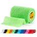 SPORTTAPE Self-Adhesive Football Sock Tape | 7.5cm x 4.5m - Mint Green | Cohesive Bandage - Pet & Vet Wrap for Dogs Horses | Compression Bandage Shin Pad Tape & Football Ankle Tape - Single Roll Mint Green 7.5x450 cm (Pack of 1)