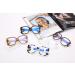DOOViC Blue Light Filter Reading Glasses for Women - Oversize JS028 in Brown 2.25x Magnification - Modern Design for Eye Protection - Buy Online on GoSupps.com