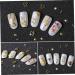 COHEALI 1pc 12 Nail Jewels Nail Art Kids Decor Diamond Metal Trim Nail Decor Nail Sparkle Large Shower Mat Appliques Embellishments Dimond Nails Decoration Alloy Accessories - Buy Online on GoSupps.com