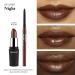 Mented Cosmetics Dark Night Semi-Matte Nude Lipstick & Lip Liner Set - Buy Online on GoSupps.com