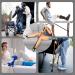 Leg Lifter Strap for Mobility Aid - Single Loop Leg Lifter Mobility Aid for Bed Hip and Knee Replacement Recovery Kit for Disabled Elderly Walking Stroke Rehabilitation Support (Black) - Buy Online on GoSupps.com