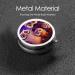 Cute Owl Family Portable Metal Pill Box - Round Mini 3-Compartment with Hinged Fastening | Travel Essential for Small Pills - International Shipping Available - Buy Online on GoSupps.com