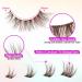 Lash Clusters Brown Lashes Natural Look False Eyelashes DIY Individual Lashes Fluffy Wispy Lashes Brown Natural Lashes Extensions by GVEFETIEE 7 Pairs - Buy Online on GoSupps.com