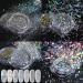 Holographic Nail Art Sequins Glitter Kits - 8 Boxes Metallic Shining Flakes Silver Nail Glitter Set by KISSBUTY for Holographic Manicure - Buy Online on GoSupps.com