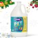 ZORBX Pet Stain and Odor Eliminator - Natural Enzymes Neutralize Strong Pet Odors | 128oz Carpet Cleaner Spray - Buy Online on GoSupps.com
