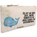 Mr. & Mrs. Panda Small Makeup Bag - Wal Confetti Design | Perfect Gift for Eco-Lovers & Sea Animal Fans | Shop Internationally - Buy Online on GoSupps.com
