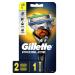 Gillette Fusion5 ProGlide Razor + 2 Cartridges - Smooth Shave Precision - Buy Online on GoSupps.com