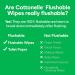 Cottonelle GentlePlus Flushable Wet Wipes with Aloe & Vitamin E - 252 Total Wipes, 6 Packs Adult Wet Wipes - Buy Online on GoSupps.com