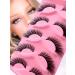 Buy Fox Eye Lashes - Wispy 20mm Cat-Eye Faux Mink False Eyelashes | Angel Wing Natural Look - 5 Pairs Pack (XF01) - International Shipping Available - Buy Online on GoSupps.com