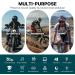 Naiicute Motorcycle Earplugs - 2 Pairs of Reusable Silicone Plugs for Motorcyclists Bikers & Racing - Comfortable & Audible Noise Reduction Ear Protection - Buy Online on GoSupps.com